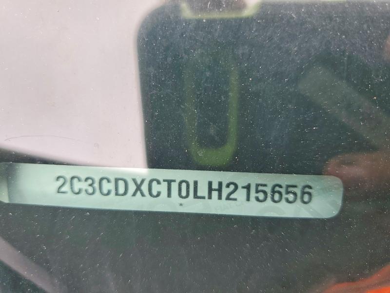 Продажа на аукционе авто 2020 Dodge Charger, vin: 2C3CDXCT0LH215656, номер лота: 52814126