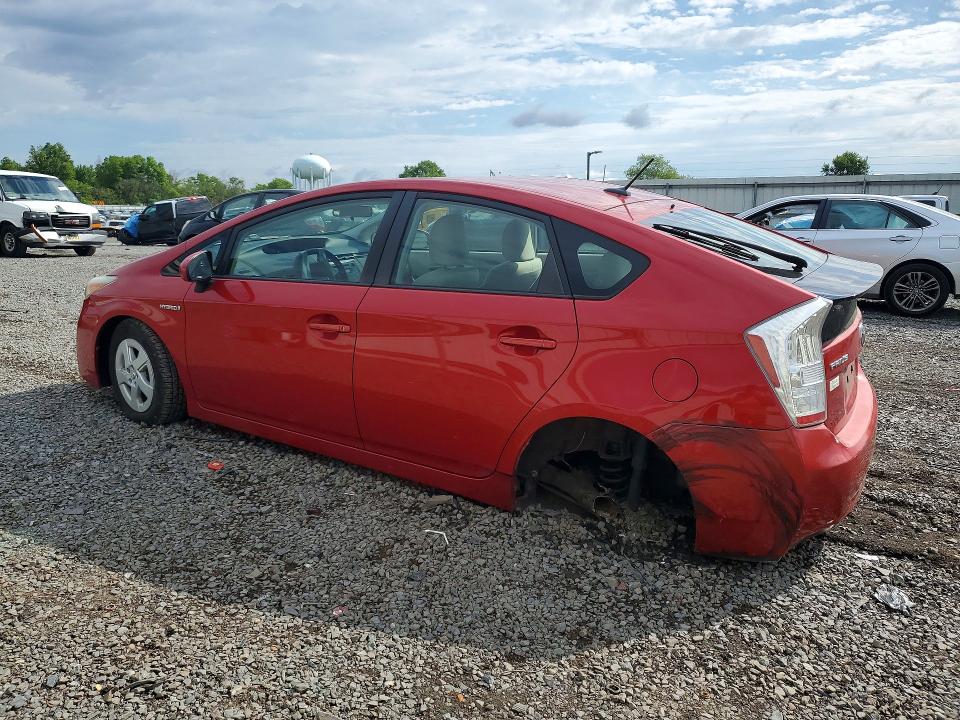 2010 Toyota Prius მანქანა იყიდება აუქციონზე, vin: JTDKN3DU9A1255301, აუქციონის ნომერი: 53533716