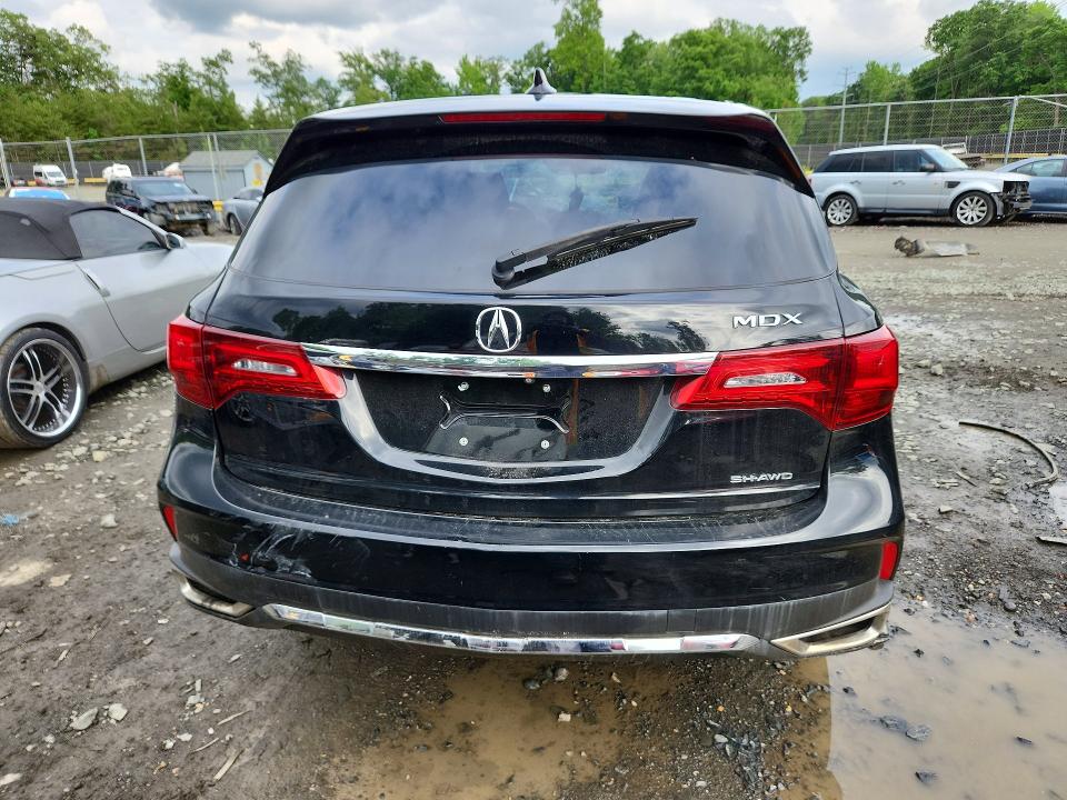 54855726 :رقم المزاد ، 5J8YD4H58HL006364 vin ، 2017 Acura Mdx مزاد بيع