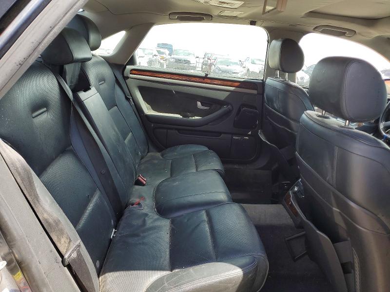 52855846 :رقم المزاد ، WAUML44E54N012205 vin ، 2004 Audi A8 مزاد بيع