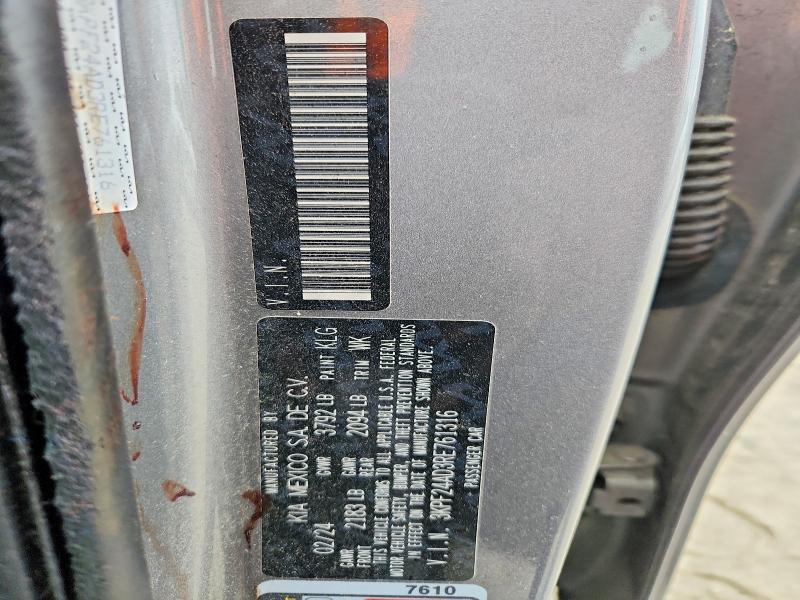 2024 Kia Forte მანქანა იყიდება აუქციონზე, vin: 3KPF24AD3RE761316, აუქციონის ნომერი: 52995206