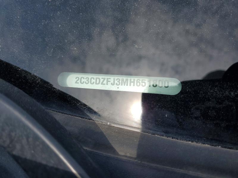 Продажа на аукционе авто 2021 Dodge Challenger, vin: 2C3CDZFJ3MH651800, номер лота: 49086346