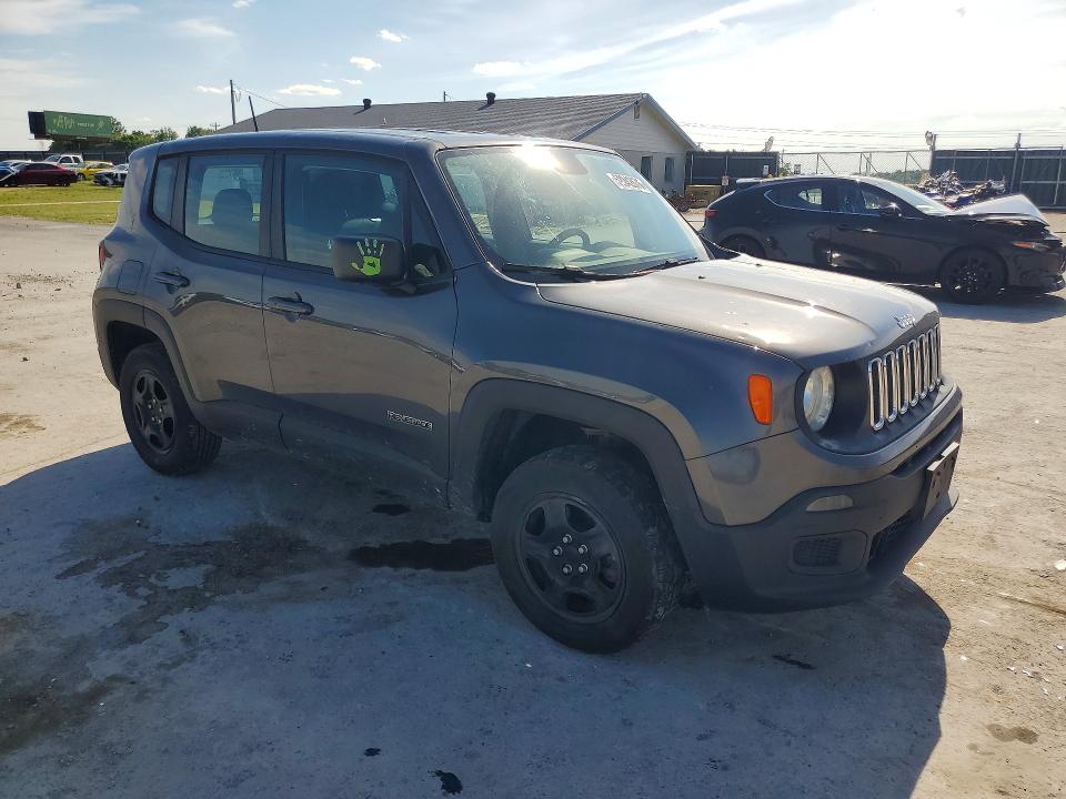 Продаж на аукціоні авто 2017 Jeep Renegade, vin: ZACCJBAB0HPG36851, номер лоту: 52042676