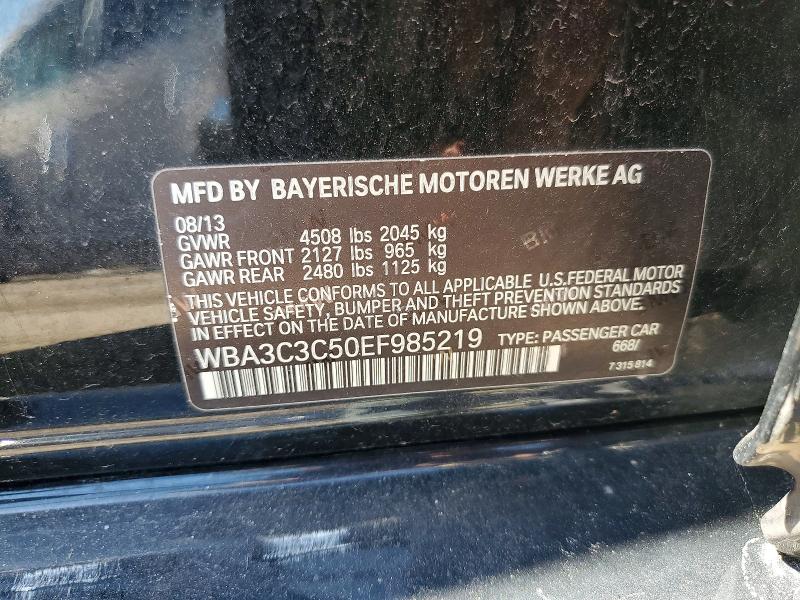 Aukcja sprzedaży 2014 Bmw 320, vin: WBA3C3C50EF985219, numer aukcji: 51790966