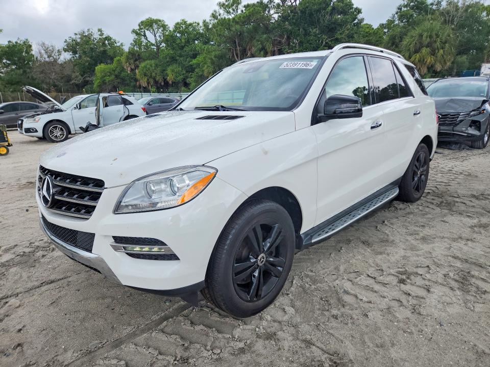 Aukcja sprzedaży 2015 Mercedes-benz Ml, vin: 4JGDA0EB3FA535735, numer aukcji: 52391196