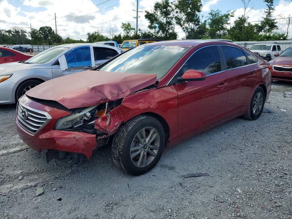 2015 Hyundai Sonata მანქანა იყიდება აუქციონზე, vin: 5NPE24AF3FH176627, აუქციონის ნომერი: 54086816