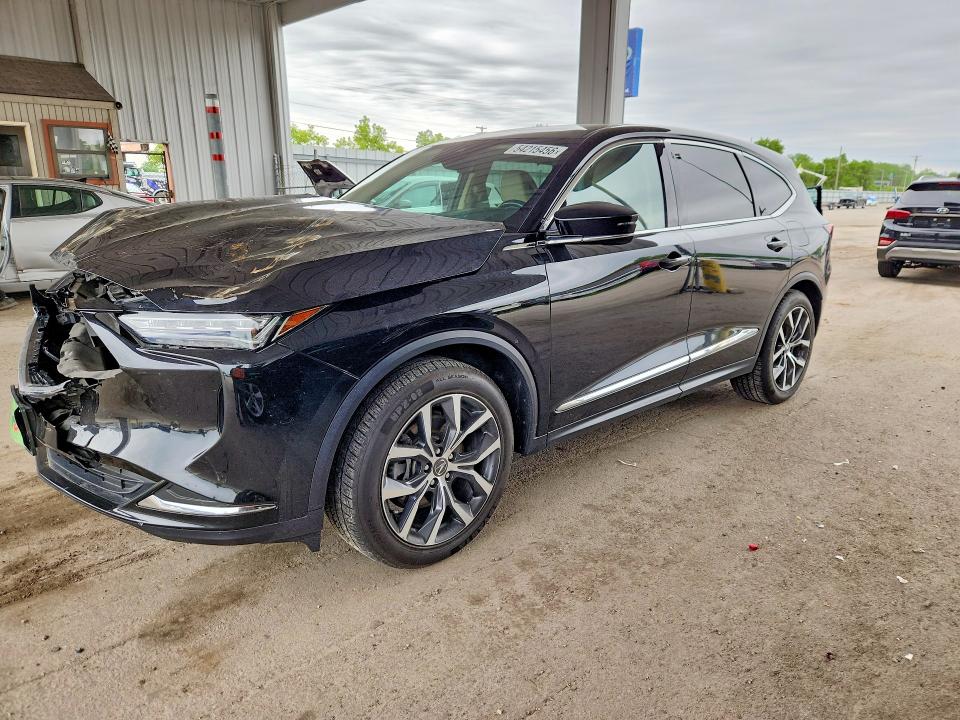 2022 Acura Mdx მანქანა იყიდება აუქციონზე, vin: 5J8YE1H41NL009928, აუქციონის ნომერი: 54215456