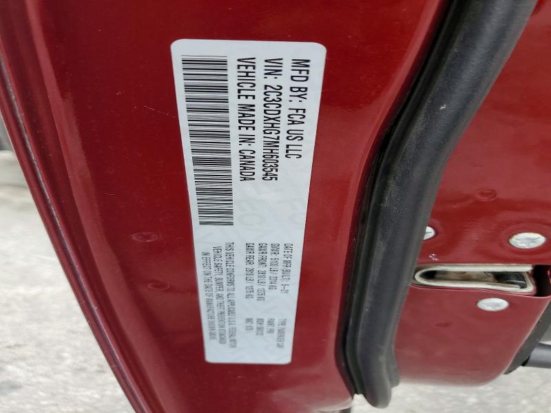 2021 Dodge Charger მანქანა იყიდება აუქციონზე, vin: 2C3CDXHG7MH603545, აუქციონის ნომერი: 55146296
