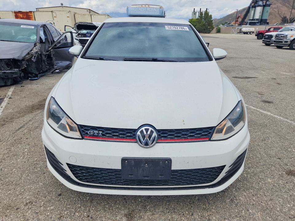 52702786 :رقم المزاد ، 3VWTT7AUXGM005838 vin ، 2016 Volkswagen Gti مزاد بيع