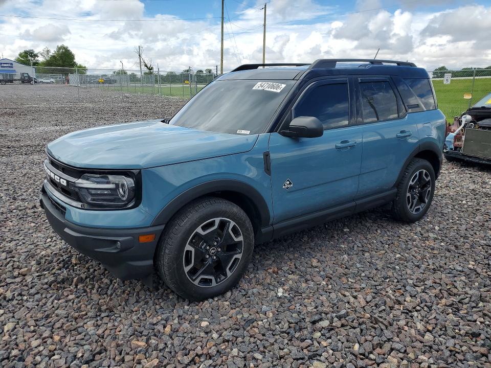 Auction sale of the 2021 Ford Bronco Sport, vin: 3FMCR9C68MRA49780, lot number: 54710606
