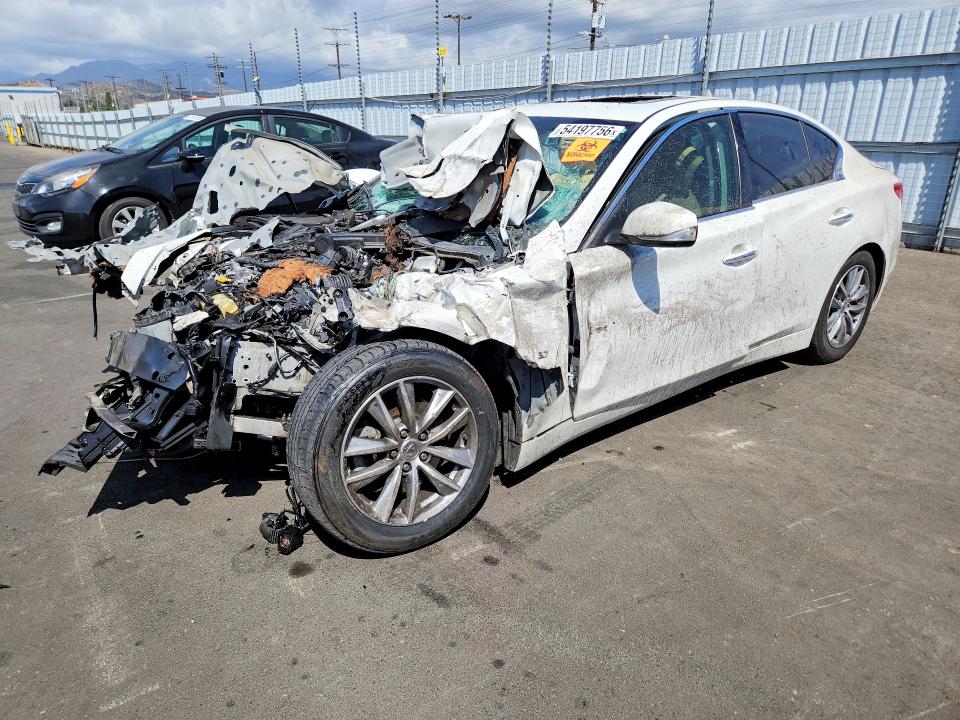 Продаж на аукціоні авто 2014 Infiniti Q50, vin: JN1BV7AP3EM677609, номер лоту: 54197756