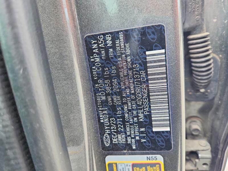 Продаж на аукціоні авто 2024 Hyundai Elantra, vin: KMHLL4DG0RU713713, номер лоту: 52706556