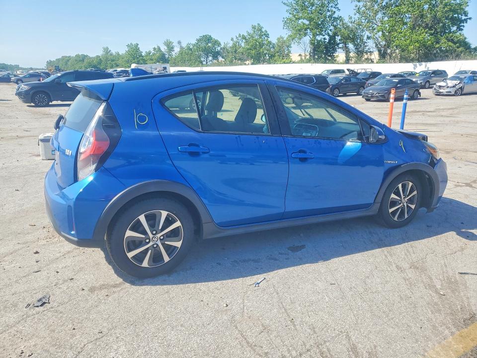 53379166 :رقم المزاد ، JTDKDTB37J1614867 vin ، 2018 Toyota Prius C مزاد بيع