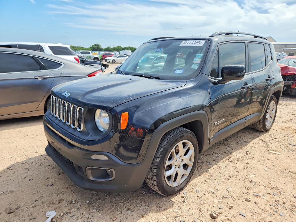 52724166 :رقم المزاد ، ZACCJABB9JPH28815 vin ، 2018 Jeep Renegade مزاد بيع