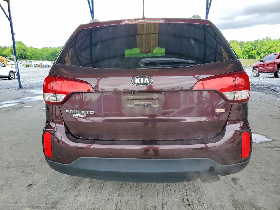 52755006 :رقم المزاد ، 5XYKT4A6XFG649916 vin ، 2015 Kia Sorento مزاد بيع