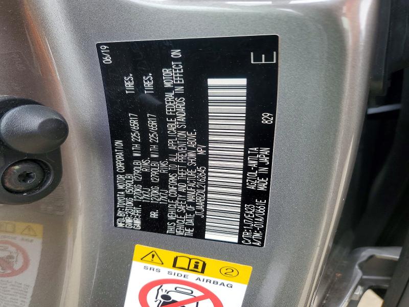 Auction sale of the 2020 Lexus Nx 300, vin: JTJAARBZXL2162645, lot number: 51296556