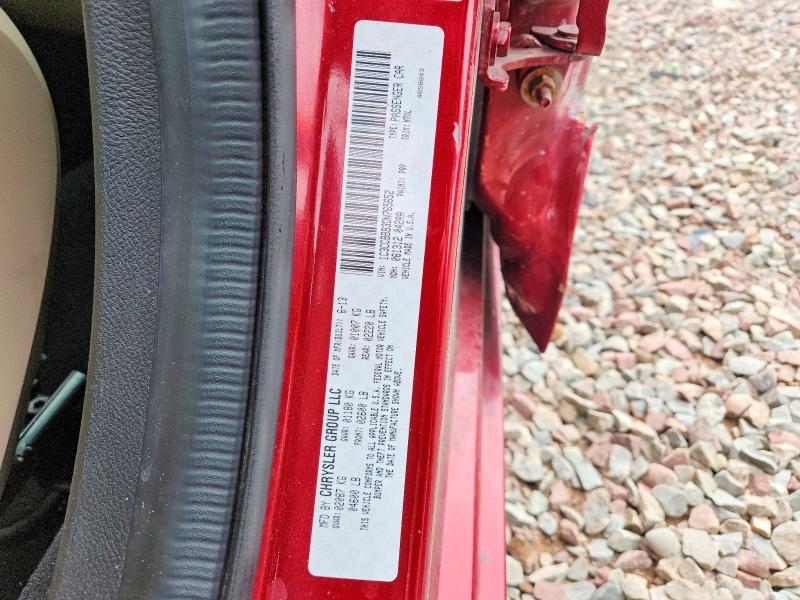 Продажа на аукционе авто 2013 Chrysler 200, vin: 1C3CCBBB3DN765652, номер лота: 53264496