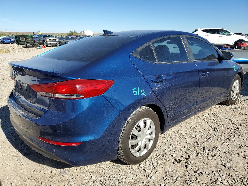2017 Hyundai Elantra მანქანა იყიდება აუქციონზე, vin: 5NPD74LF9HH186589, აუქციონის ნომერი: 53945676