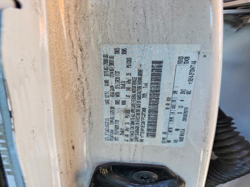 2015 Ford F150 მანქანა იყიდება აუქციონზე, vin: 1FTEW1EG6FFC27988, აუქციონის ნომერი: 53891016
