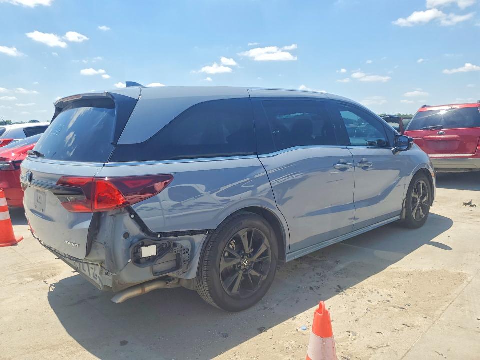 2023 Honda Odyssey მანქანა იყიდება აუქციონზე, vin: 5FNRL6H72PB008454, აუქციონის ნომერი: 48544206