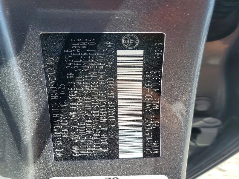 53045556 :رقم المزاد ، 4T1DAACK9TU673900 vin ، 2026 Toyota Camry مزاد بيع