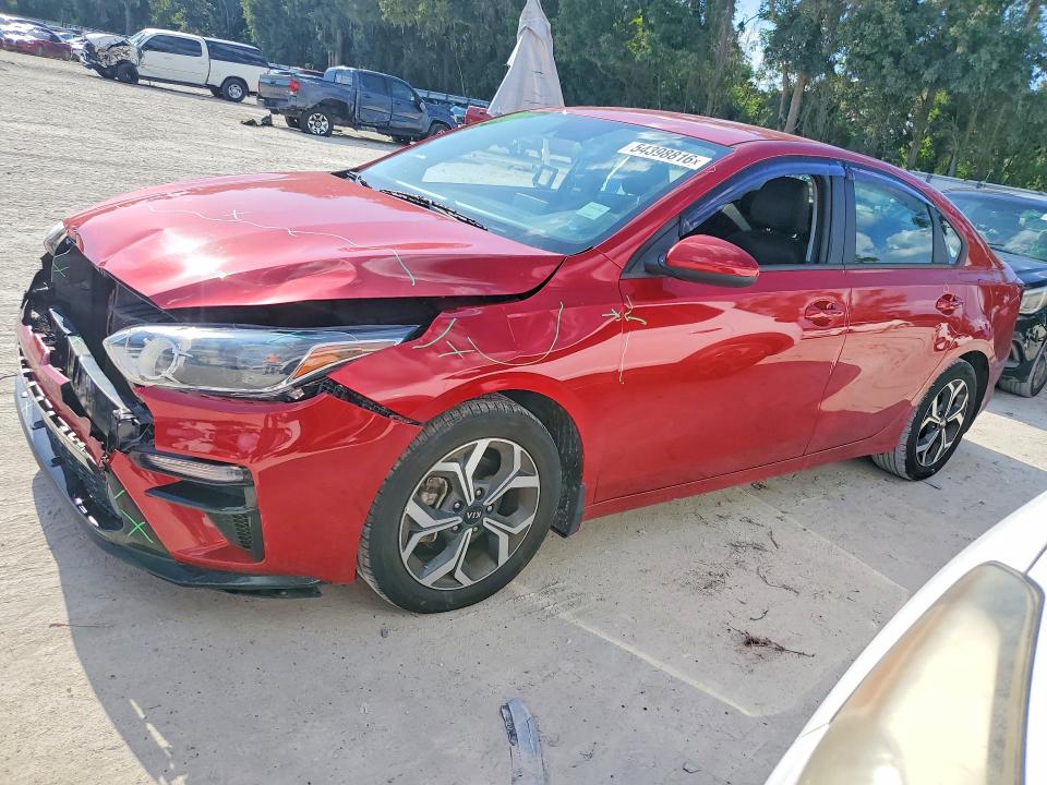54398816 :رقم المزاد ، 3KPF24AD0ME346091 vin ، 2021 Kia Forte مزاد بيع