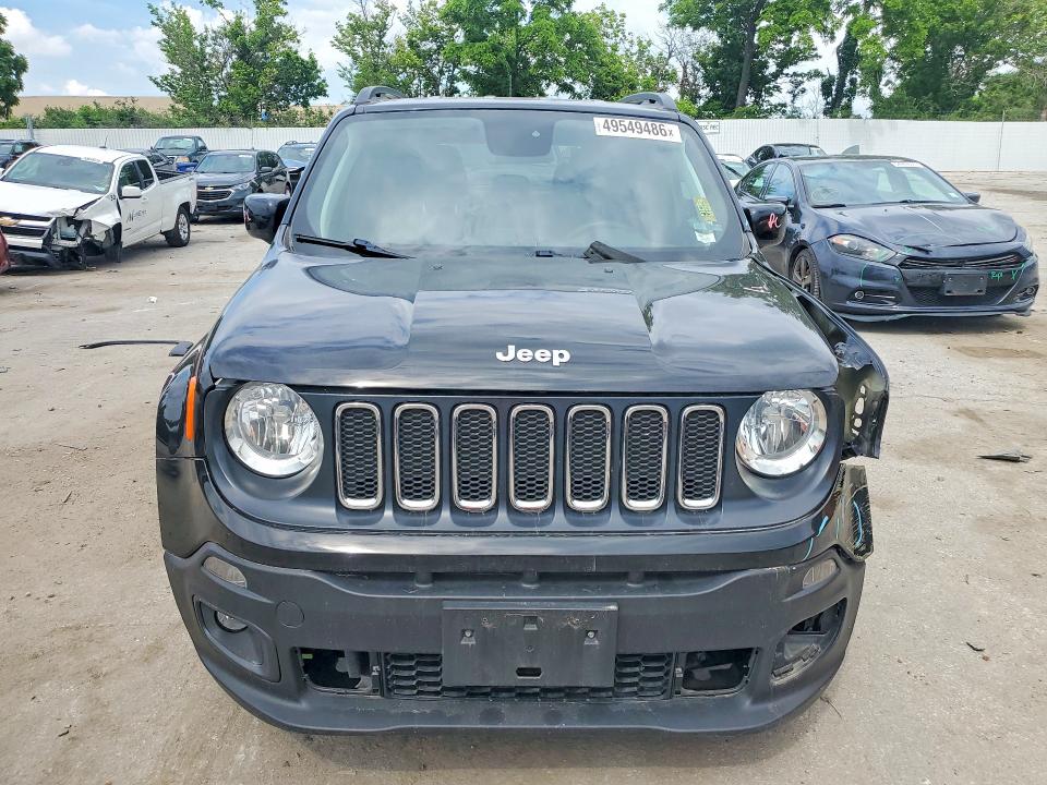 Продажа на аукционе авто 2018 Jeep Renegade, vin: ZACCJABB2JPJ56287, номер лота: 49549486