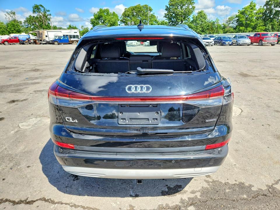 2022 Audi Q4 E-tron მანქანა იყიდება აუქციონზე, vin: WA1G2BFZ2NP033956, აუქციონის ნომერი: 54653026
