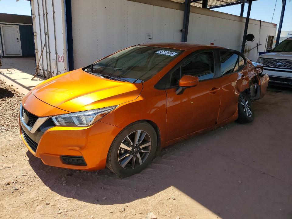 53113966 :رقم المزاد ، 3N1CN8EVXML845709 vin ، 2021 Nissan Versa مزاد بيع