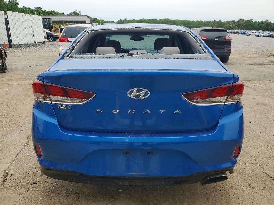 2018 Hyundai Sonata მანქანა იყიდება აუქციონზე, vin: 5NPE34AFXJH655827, აუქციონის ნომერი: 51828756
