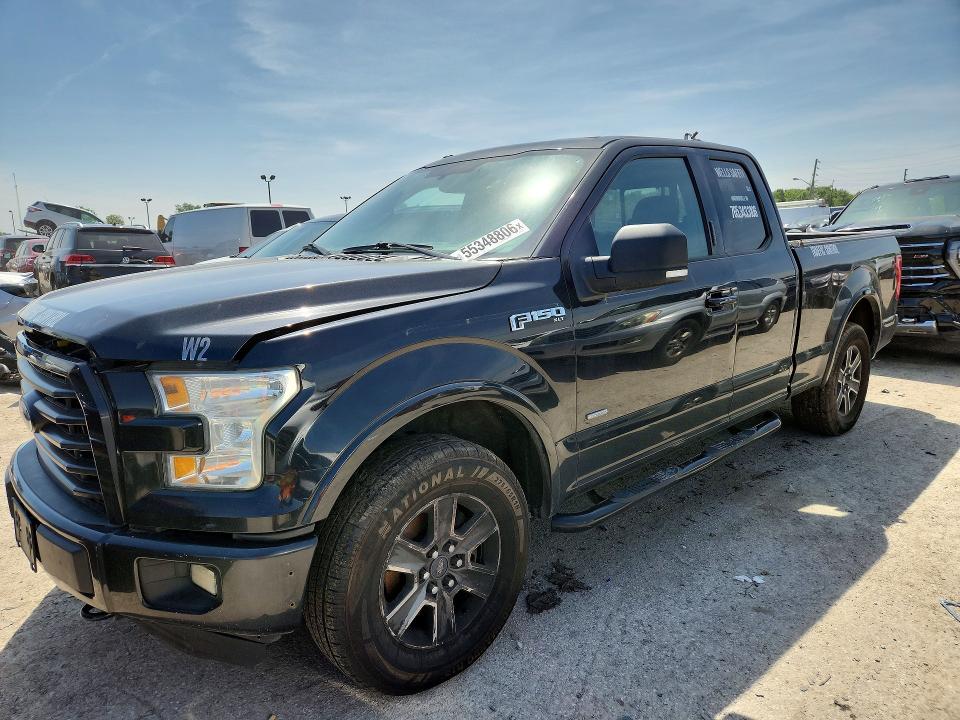 2015 Ford F150 მანქანა იყიდება აუქციონზე, vin: 1FTEX1EP3FFB05571, აუქციონის ნომერი: 55348806