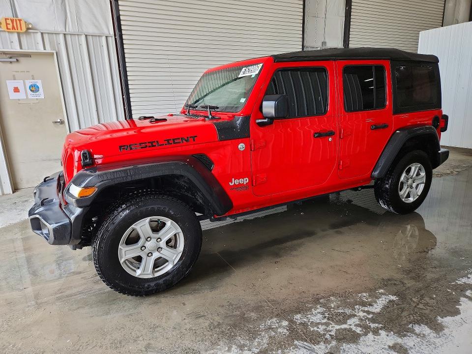 51628986 :رقم المزاد ، 1C4HJXDN3MW600285 vin ، 2021 Jeep Wrangler Unlimited مزاد بيع