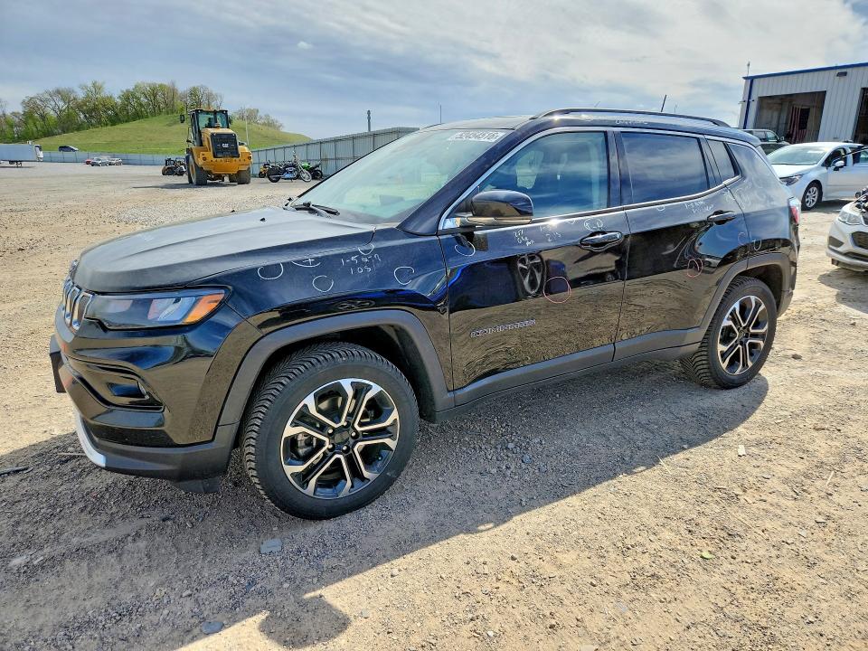 Aukcja sprzedaży 2022 Jeep Compass, vin: 3C4NJDCB0NT104991, numer aukcji: 52454516