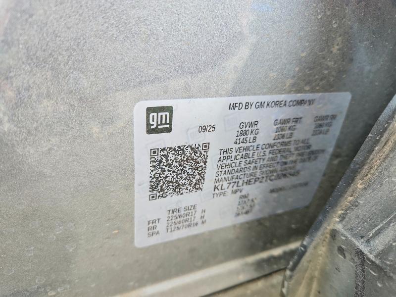 Aukcja sprzedaży 2026 Chevrolet Trax, vin: KL77LHEP2TC026545, numer aukcji: 52409996