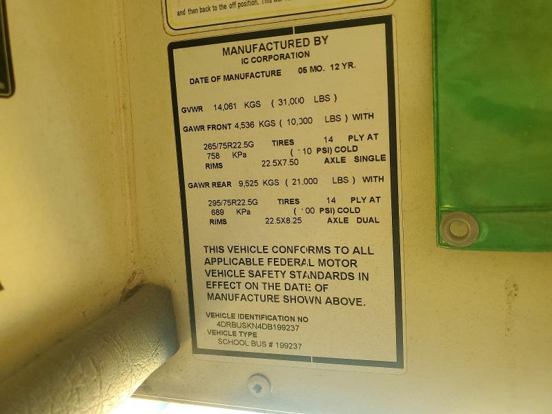 Auction sale of the 2013 Icrp 3000, vin: 4DRBUSKN4DB199237, lot number: 55010056