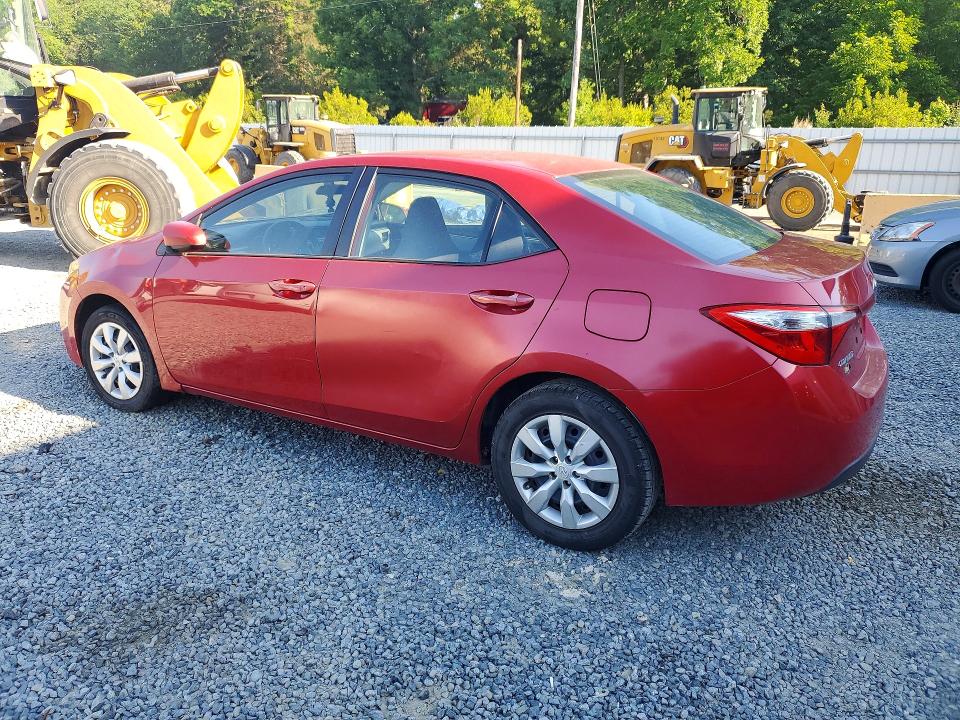 2016 Toyota Corolla მანქანა იყიდება აუქციონზე, vin: 2T1BURHE5GC509373, აუქციონის ნომერი: 79834495