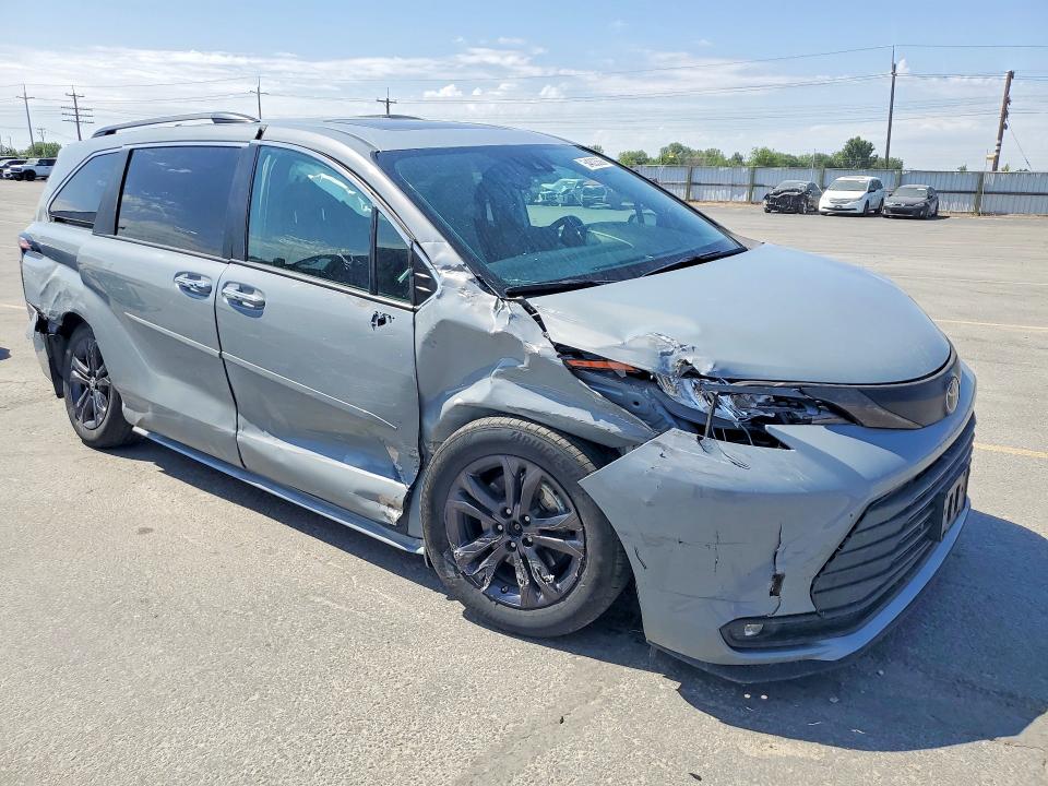 54823566 :رقم المزاد ، 5TDCSKFC9RS118126 vin ، 2024 Toyota Sienna مزاد بيع