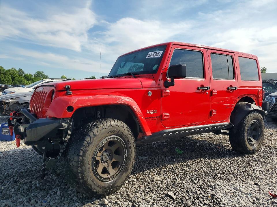 2017 Jeep Wrangler Unlimited მანქანა იყიდება აუქციონზე, vin: 1C4BJWEGXHL681793, აუქციონის ნომერი: 53035046