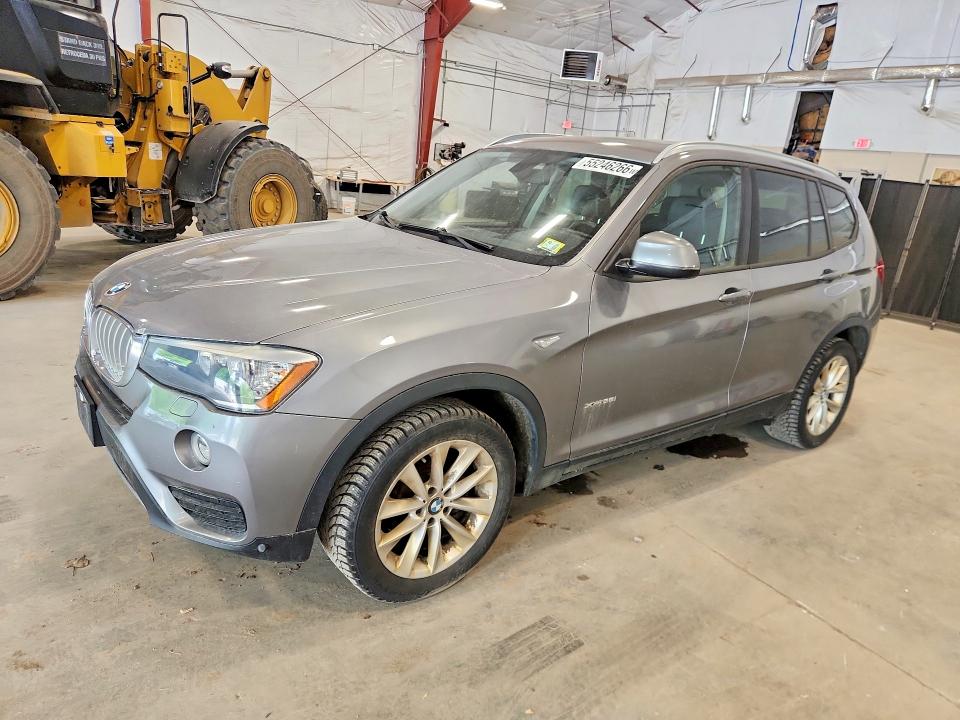 Auction sale of the 2016 Bmw X3, vin: 5UXWX9C54G0D65214, lot number: 55246266