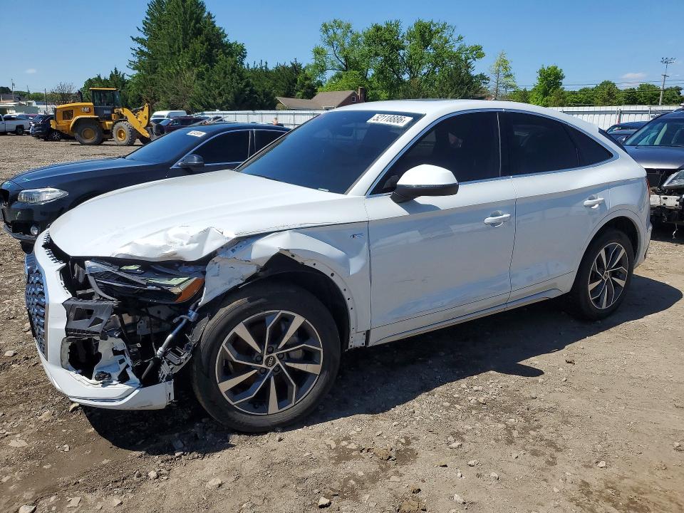 52118886 :رقم المزاد ، WA15AAFY5N2091147 vin ، 2022 Audi Q5 مزاد بيع