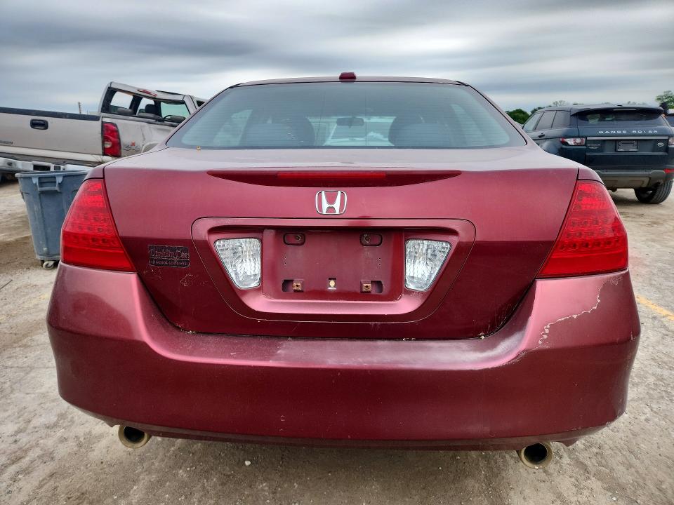 52177416 :رقم المزاد ، 1HGCM66576A065178 vin ، 2006 Honda Accord مزاد بيع