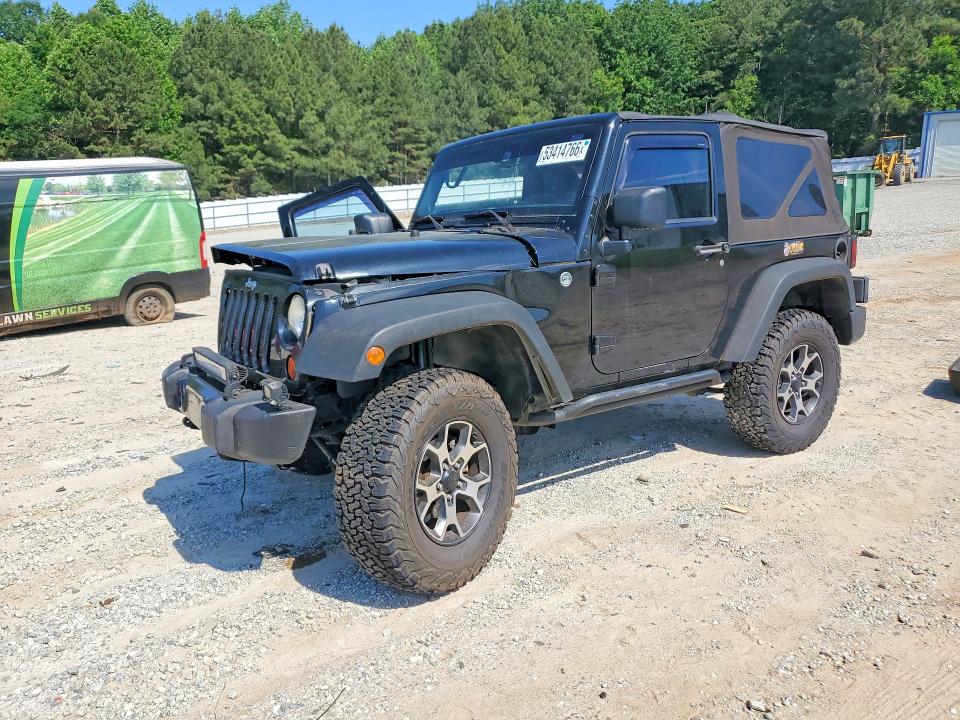 2013 Jeep Wrangler მანქანა იყიდება აუქციონზე, vin: 1C4AJWAG9DL507998, აუქციონის ნომერი: 53414766