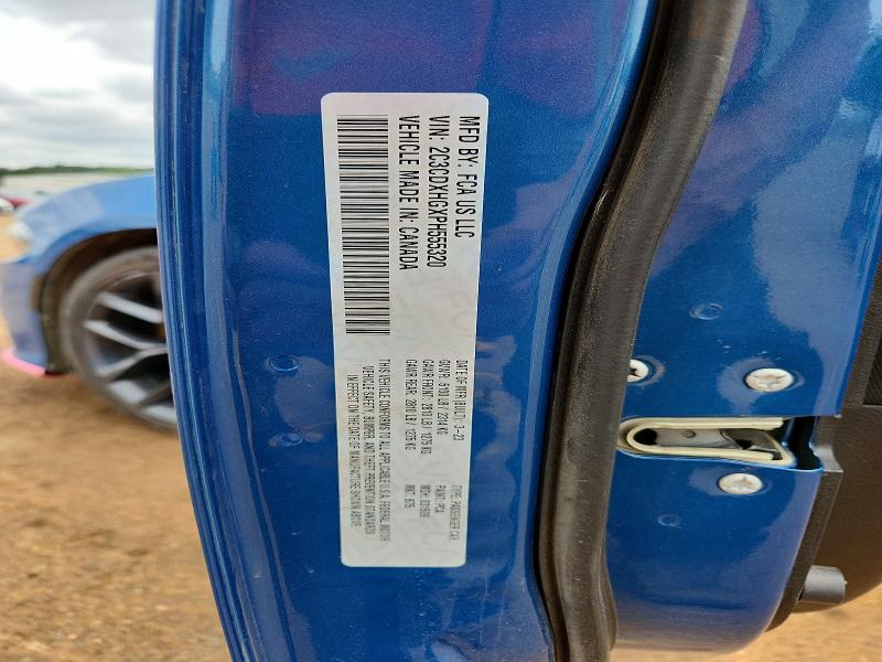 Aukcja sprzedaży 2023 Dodge Charger, vin: 2C3CDXHGXPH555320, numer aukcji: 53064916