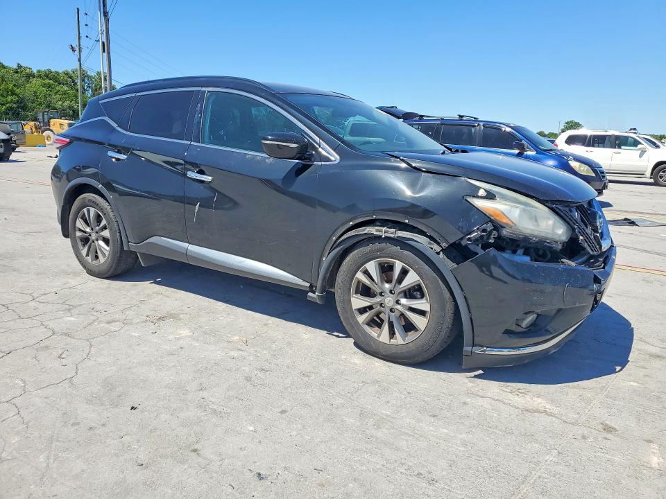 2015 Nissan Murrano მანქანა იყიდება აუქციონზე, vin: 5N1AZ2MG5FN204605, აუქციონის ნომერი: 53525686