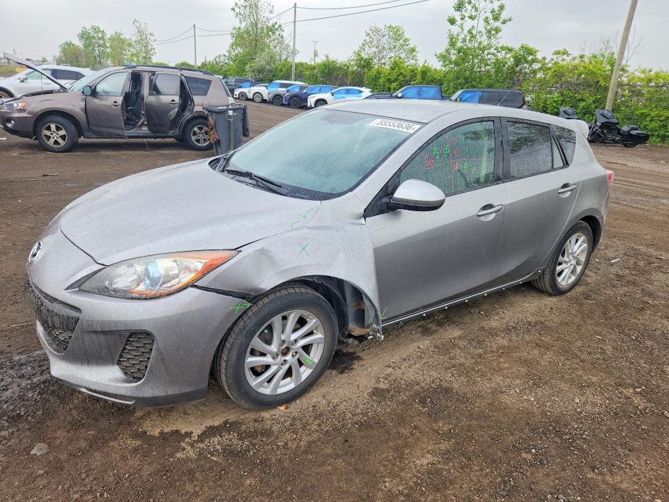 Продаж на аукціоні авто 2012 Mazda 3, vin: JM1BL1L75C1625216, номер лоту: 55553636