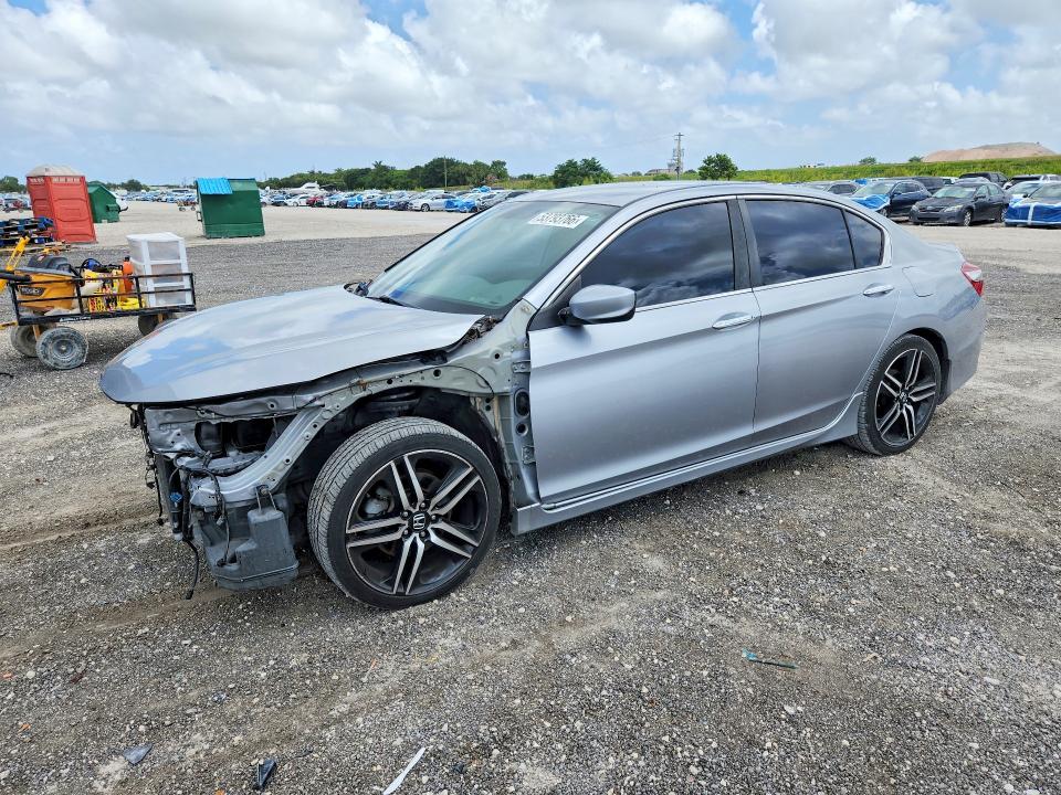 53793766 :رقم المزاد ، 1HGCR2F52HA108449 vin ، 2017 Honda Accord مزاد بيع