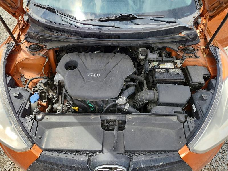 55100526 :رقم المزاد ، KMHTC6AD4FU223163 vin ، 2015 Hyundai Veloster مزاد بيع