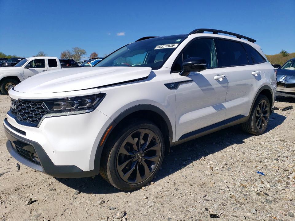 2022 Kia Sorento მანქანა იყიდება აუქციონზე, vin: 5XYRKDLF2NG087085, აუქციონის ნომერი: 53255926