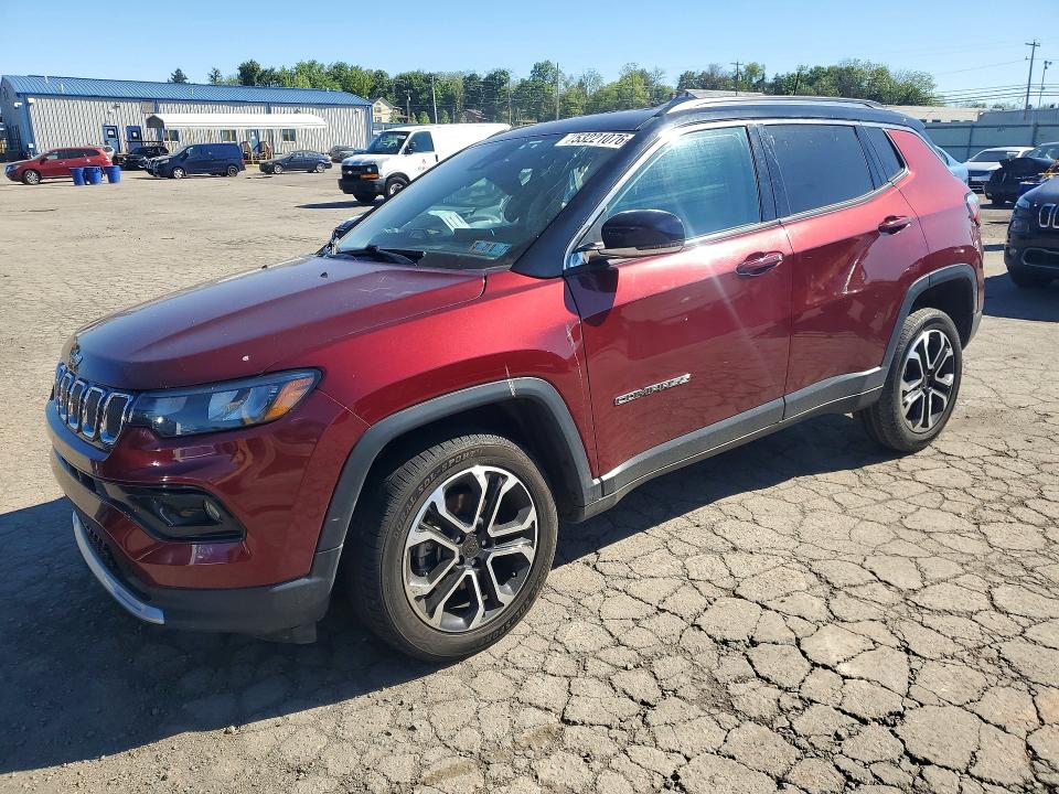 Продажа на аукционе авто 2022 Jeep Compass, vin: 3C4NJDCB5NT117106, номер лота: 53221076