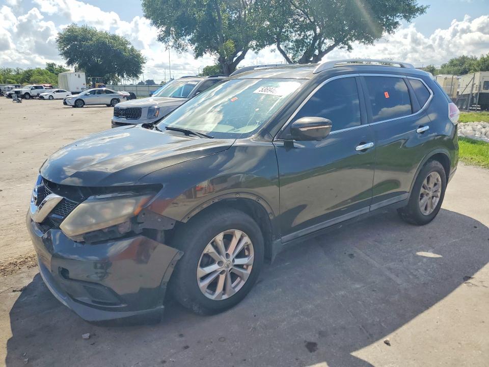 53694626 :رقم المزاد ، 5N1AT2MT4EC852333 vin ، 2014 Nissan Rogue مزاد بيع